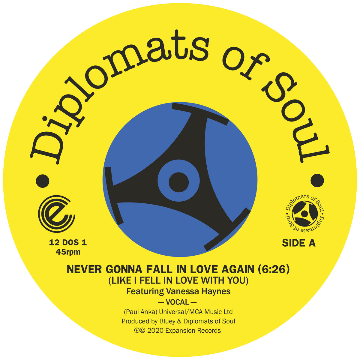 Never Gonna Fall in Love Again (Like I Fell in Love with You) - Diplomats Of Soul